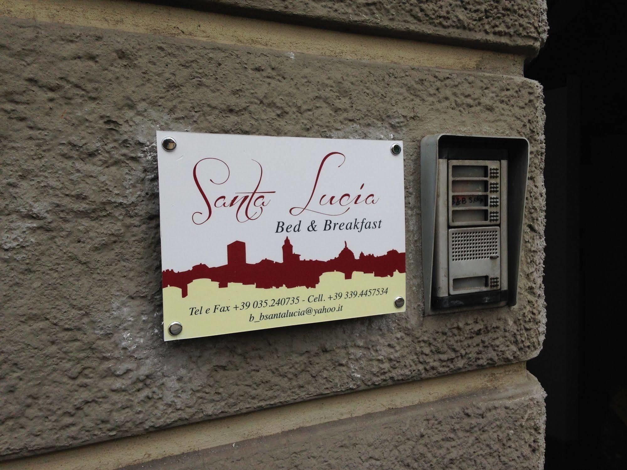 B&B Santa Lucia Bérgamo Exterior foto